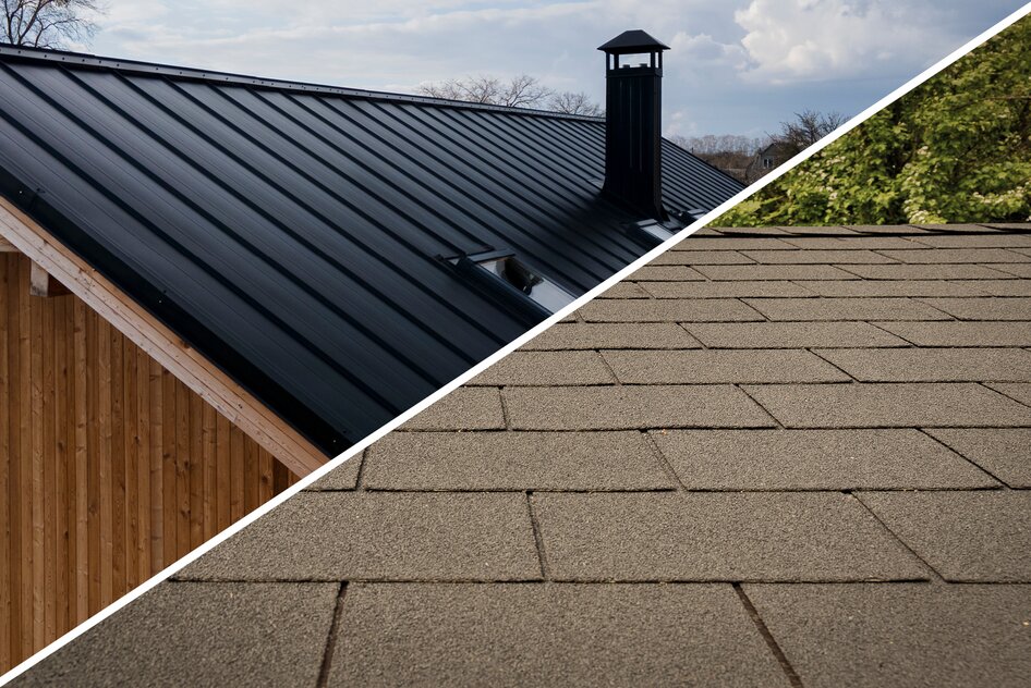 Asphalt vs. Metal Roofs: A Central Virginia Homeowner's Guide article image